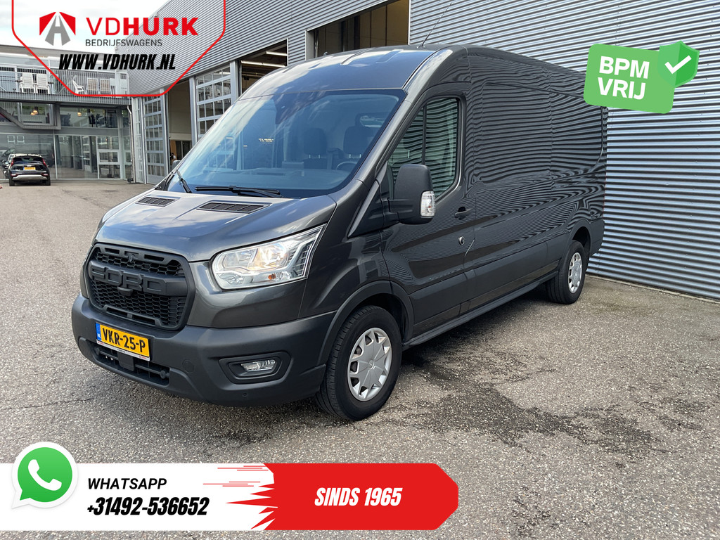 Ford Transit Bestelbus 350 2.0 TDCI L3H2 185 pk Aut. Carplay/ Navi/ Airco/ Camera/ Cruise/ PDC/ Trekhaak 7