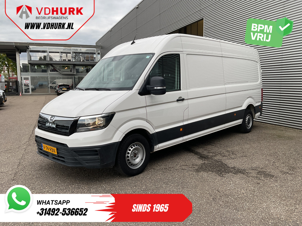 MAN TGE Bestelbus L4H3 140 pk DSG Aut. Carplay/ Camera/ DAB 7