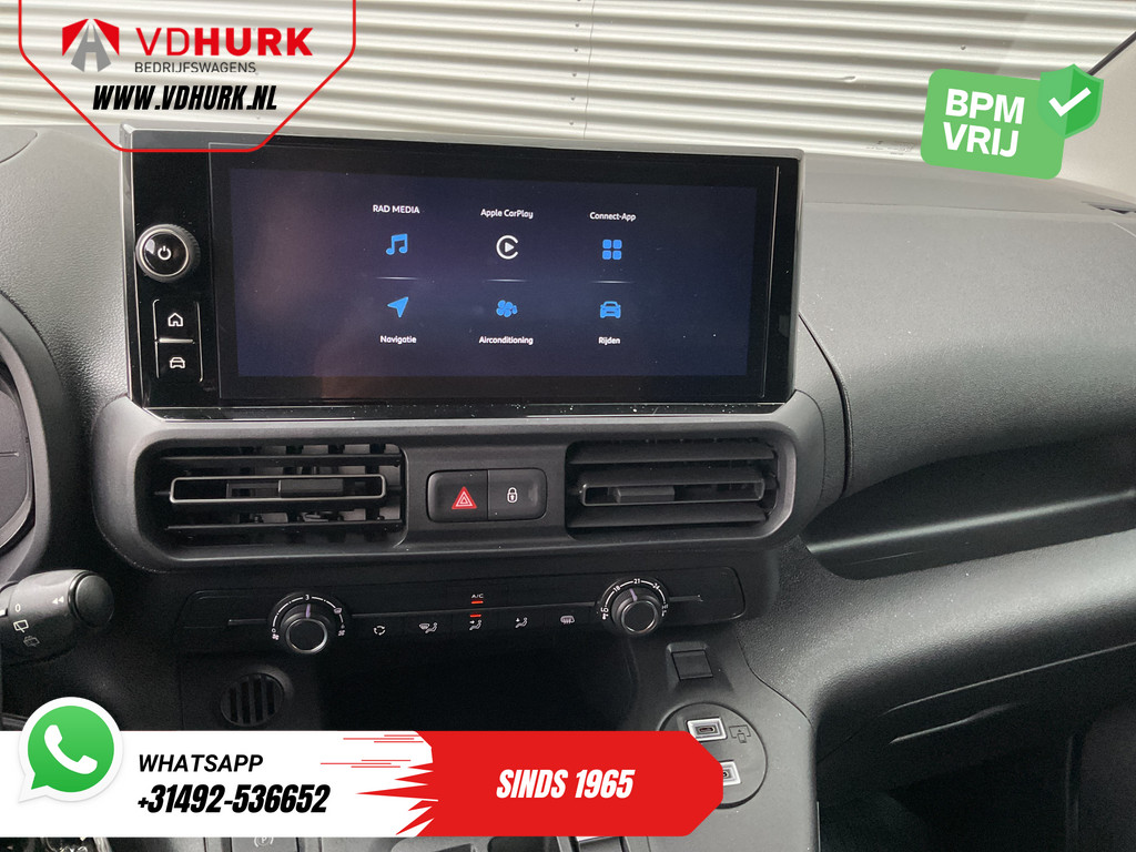 Toyota PROACE CITY Electric Bestelbus L2 50 kWh 340km WLTP Snellader/ LED/ 3Pers./ Carplay/ Airco/ Camera/ Cruise/ PDC/ 12