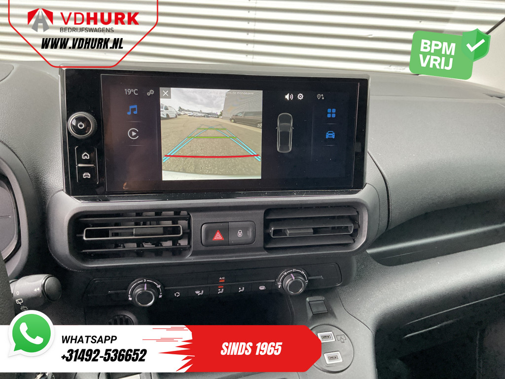 Toyota PROACE CITY Electric Bestelbus L2 50 kWh 340km WLTP Snellader/ LED/ 3Pers./ Carplay/ Airco/ Camera/ Cruise/ PDC 14