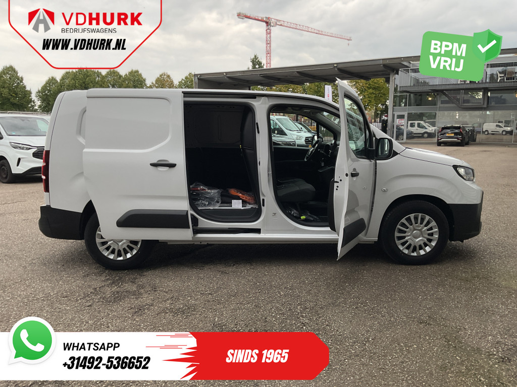 Toyota PROACE CITY Electric Bestelbus L2 50 kWh 340km WLTP Snellader/ LED/ 3Pers./ Carplay/ Airco/ Camera/ Cruise/ PDC 5