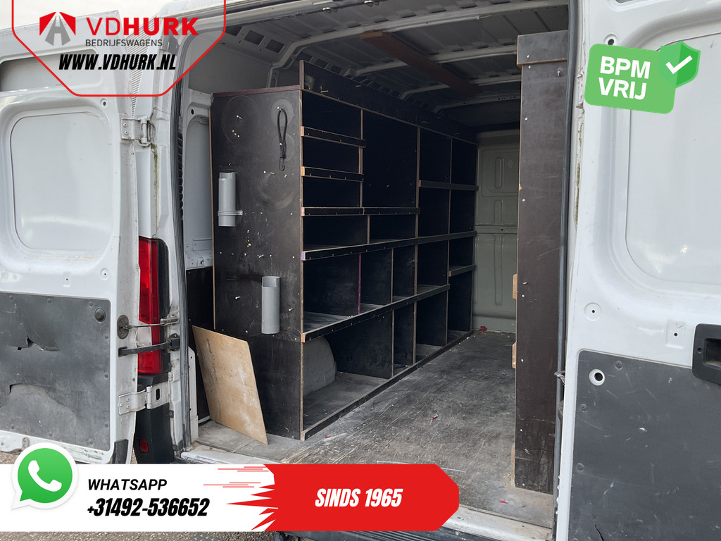 Fiat Ducato Bestelbus 2.3 MJ 120 pk L2H2 NL Auto/ Weinig km!/ Alarm III/ Climate/ Navi/ Cruise/ Camera/ Trekhaak 5