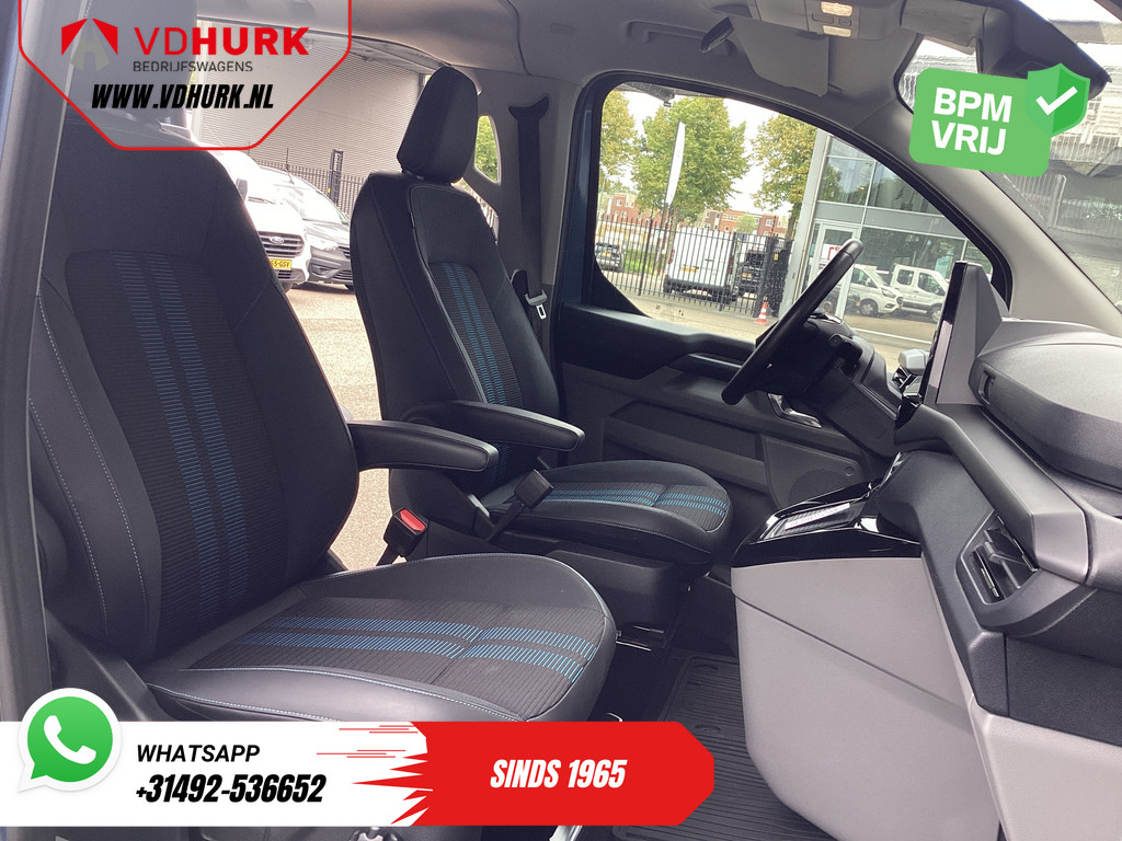 Ford Transit Custom Bestelbus 2.0 TDCI 170 pk Aut. L2 Sport DC Dubbel Cabine AWD/ 4x4/ 2x Schuifdeur/ Adapt.Cruise/ Elek.Trek/ Elek.Stoel/ LED/ Carplay/ Navi/ 10