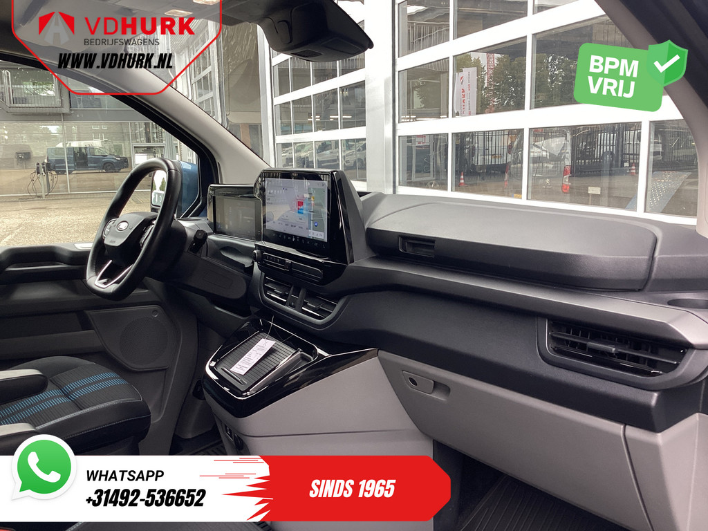 Ford Transit Custom Bestelbus 2.0 TDCI 170 pk Aut. L2 Sport DC Dubbel Cabine AWD/ 4x4/ 2x Schuifdeur/ Adapt.Cruise/ Elek.Trek/ Elek.Stoel/ LED/ Carplay/ Navi/ 11