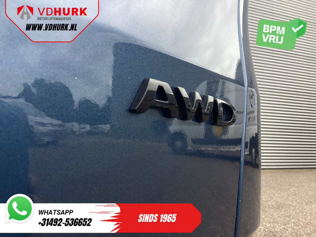 Ford Transit Custom Bestelbus 2.0 TDCI 170 pk Aut. L2 Sport DC Dubbel Cabine AWD/ 4x4/ 2x Schuifdeur/ Adapt.Cruise/ Elek.Trek/ Elek.Stoel/ LED/ Carplay/ Navi/ 12