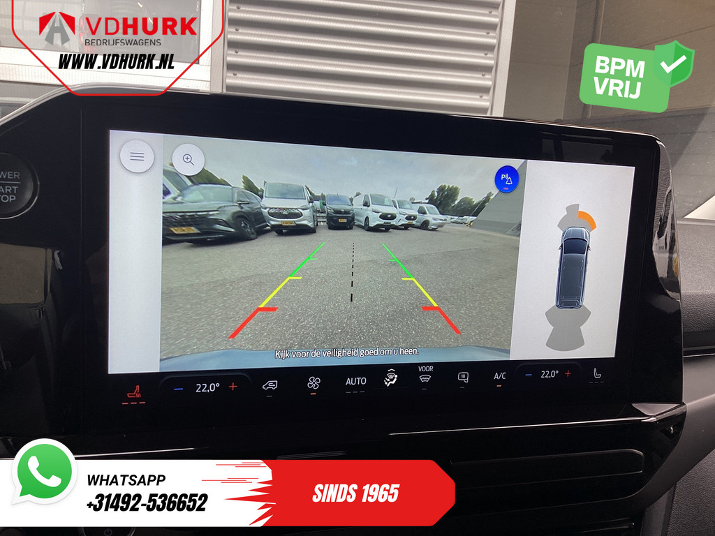 Ford Transit Custom Bestelbus 2.0 TDCI 170 pk Aut. L2 Sport DC Dubbel Cabine AWD/ 4x4/ 2x Schuifdeur/ Adapt.Cruise/ Elek.Trek/ Elek.Stoel/ LED/ Carplay/ Navi/ 17