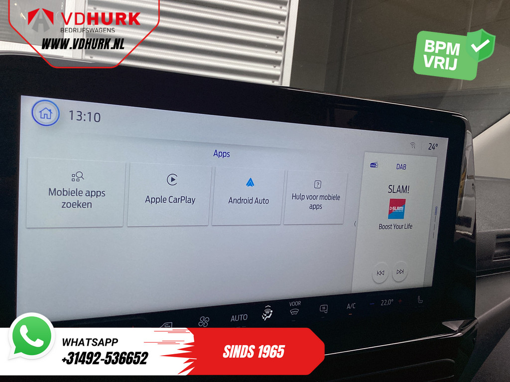 Ford Transit Custom Bestelbus 2.0 TDCI 170 pk Aut. L2 Sport DC Dubbel Cabine AWD/ 4x4/ 2x Schuifdeur/ Adapt.Cruise/ Elek.Trek/ Elek.Stoel/ LED/ Carplay/ Navi/ 18