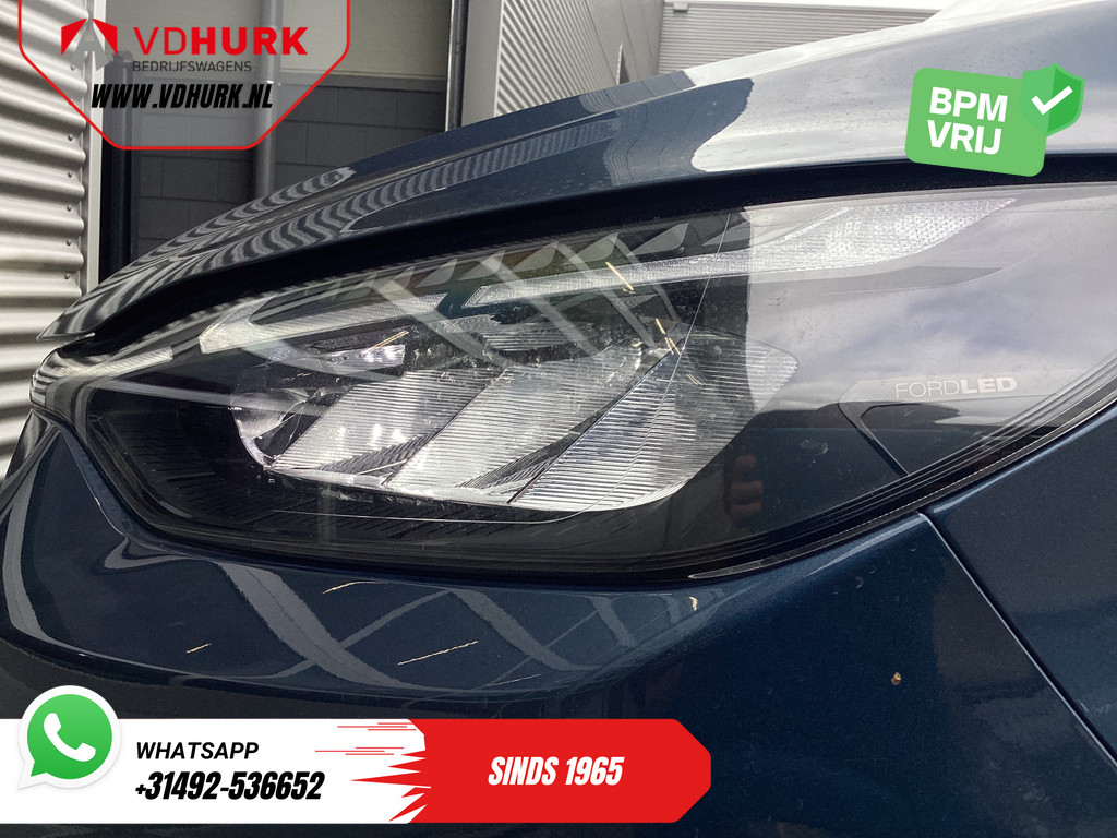 Ford Transit Custom Bestelbus 2.0 TDCI 170 pk Aut. L2 Sport DC Dubbel Cabine AWD/ 4x4/ 2x Schuifdeur/ Adapt.Cruise/ Elek.Trek/ Elek.Stoel/ LED/ Carplay/ Navi/ 19