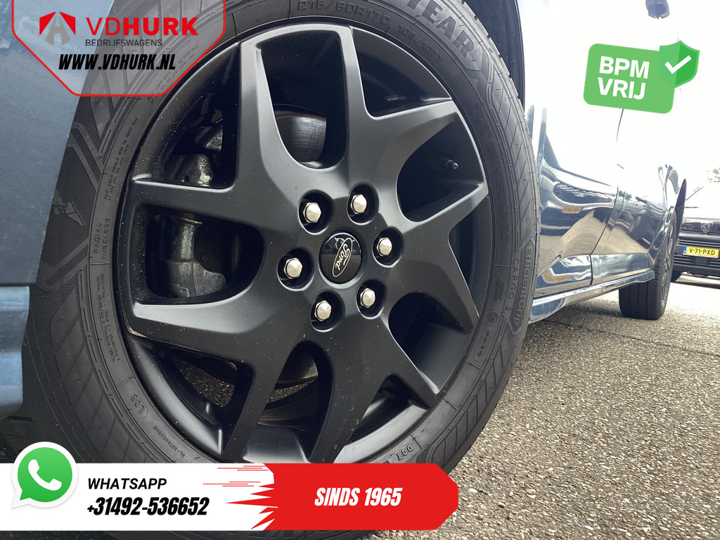 Ford Transit Custom Bestelbus 2.0 TDCI 170 pk Aut. L2 Sport DC Dubbel Cabine AWD/ 4x4/ 2x Schuifdeur/ Adapt.Cruise/ Elek.Trek/ Elek.Stoel/ LED/ Carplay/ Navi/ 20