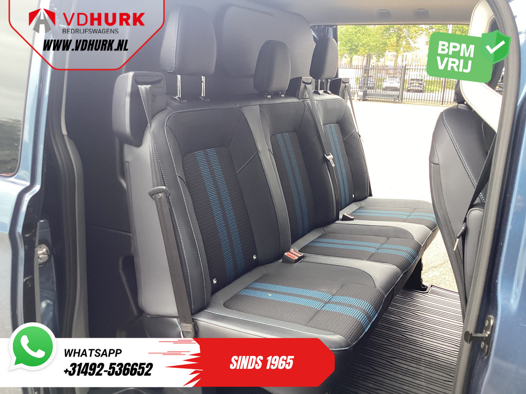 Ford Transit Custom Bestelbus 2.0 TDCI 170 pk Aut. L2 Sport DC Dubbel Cabine AWD/ 4x4/ 2x Schuifdeur/ Adapt.Cruise/ Elek.Trek/ Elek.Stoel/ LED/ Carplay/ Navi/ 9