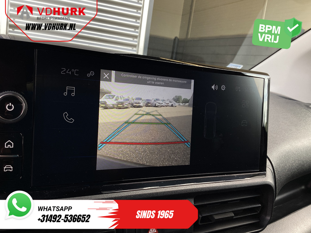 Peugeot Partner Bestelbus 1.5 HDI 100 pk Dealer Onderhouden/ 3Pers./ Carplay/ Cruise/ Airco/ Camera/ PDC 11