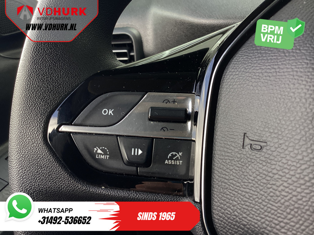 Peugeot Partner Bestelbus 1.5 HDI 100 pk Dealer Onderhouden/ 3Pers./ Carplay/ Cruise/ Airco/ Camera/ PDC 13