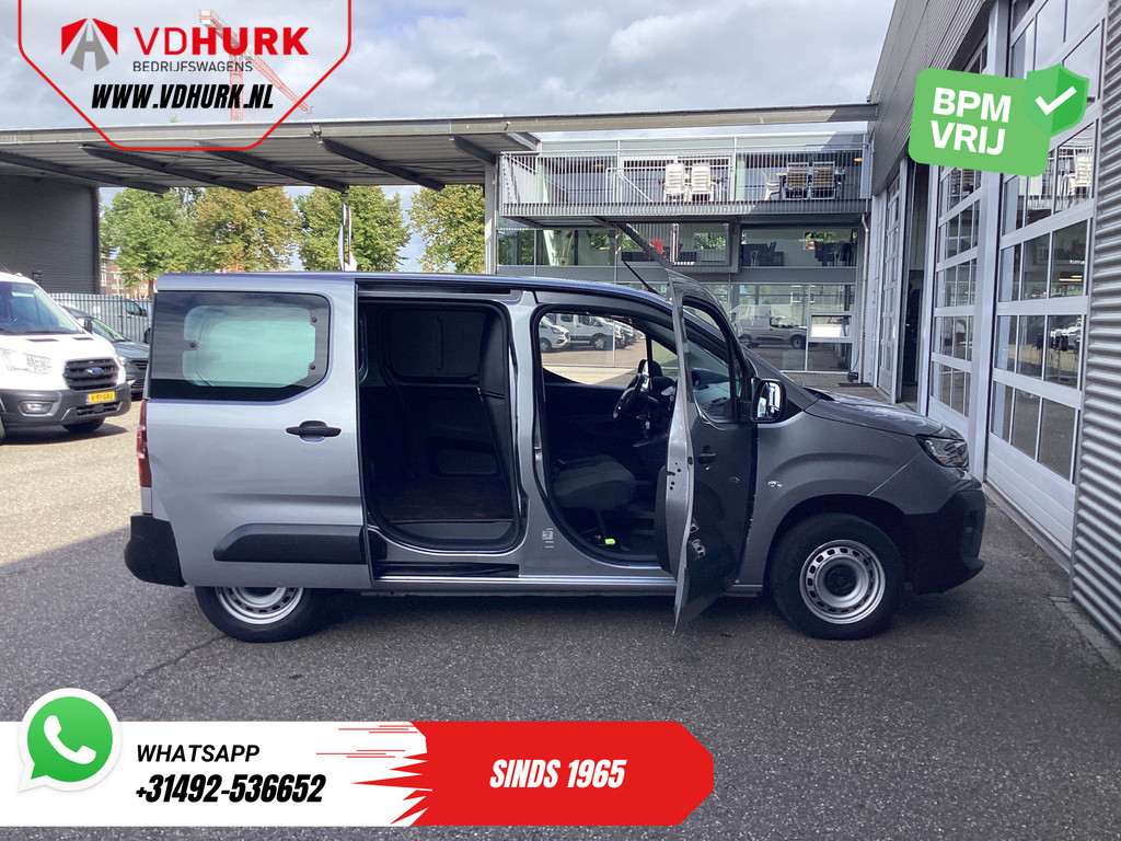 Peugeot Partner Bestelbus 1.5 HDI 100 pk Dealer Onderhouden/ 3Pers./ Carplay/ Cruise/ Airco/ Camera/ PDC 5