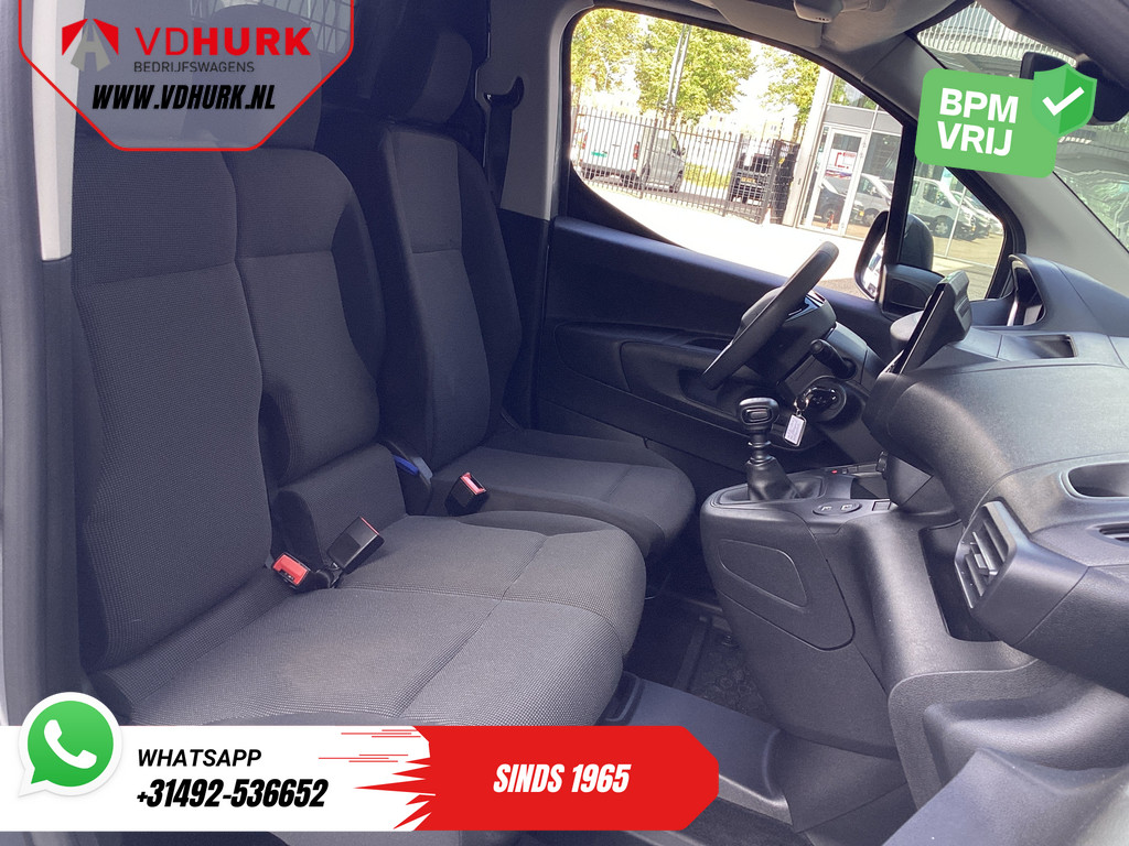 Peugeot Partner Bestelbus 1.5 HDI 100 pk Dealer Onderhouden/ 3Pers./ Carplay/ Cruise/ Airco/ Camera/ PDC 9