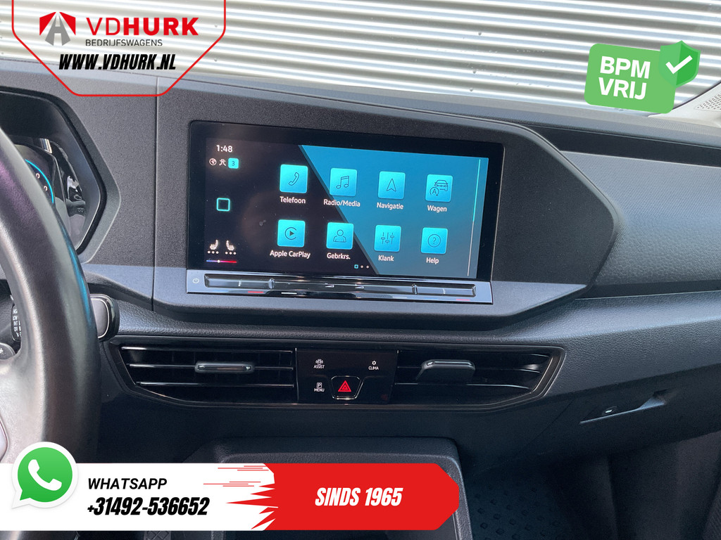 Volkswagen Caddy Cargo Maxi Bestelbus 2.0 TDI 125 pk DSG Aut. Black Edition LED/ Adapt.Cruise/ Leder/ Standkachel/ Carplay/ Stoelverw./ Virtual Cockpit/ Navi/ Airco/  15