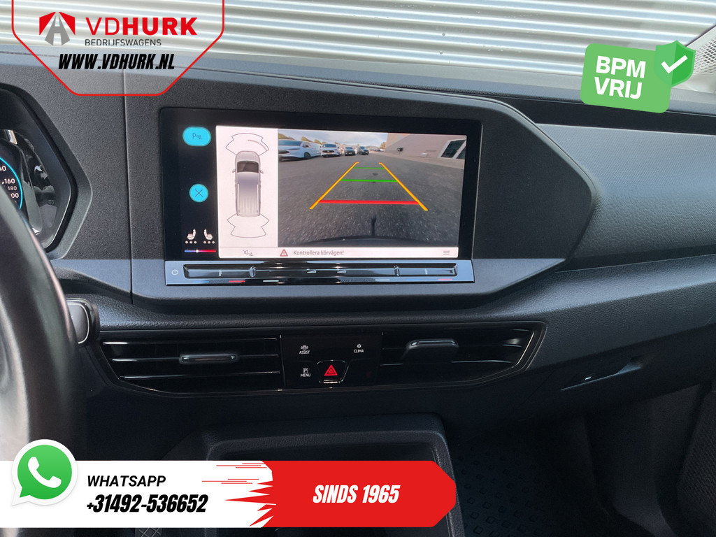 Volkswagen Caddy Cargo Maxi Bestelbus 2.0 TDI 125 pk DSG Aut. Black Edition LED/ Adapt.Cruise/ Leder/ Standkachel/ Carplay/ Stoelverw./ Virtual Cockpit/ Navi/ Airco/  16