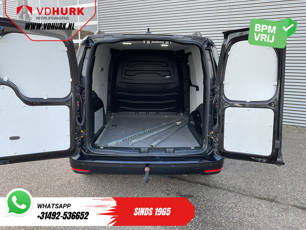 Volkswagen Caddy Cargo Maxi Bestelbus 2.0 TDI 125 pk DSG Aut. Black Edition LED/ Adapt.Cruise/ Leder/ Standkachel/ Carplay/ Stoelverw./ Virtual Cockpit/ Navi/ Airco/  5