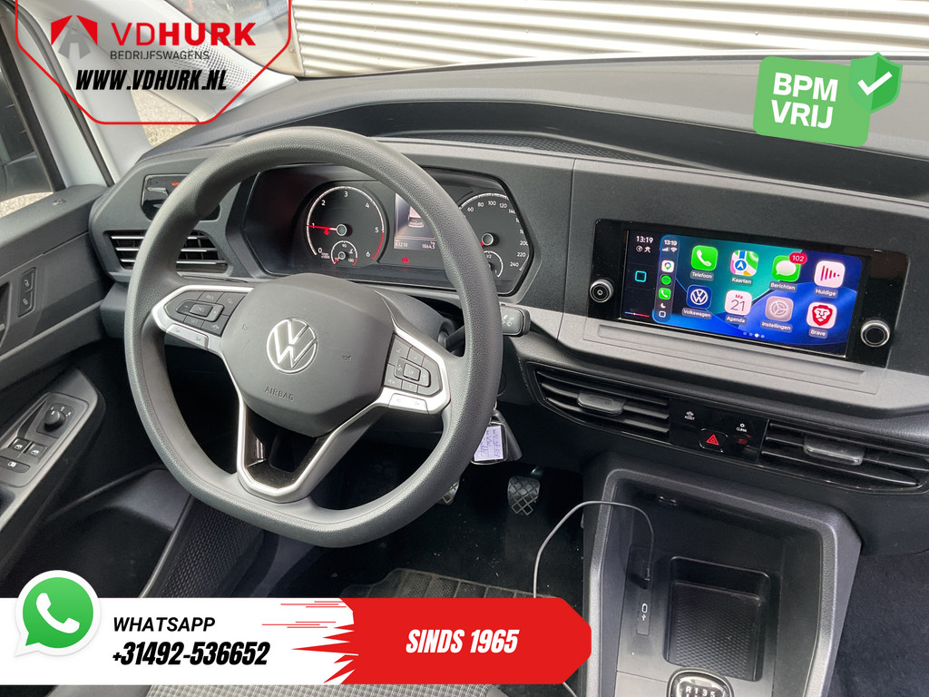 Volkswagen Caddy Cargo Maxi Bestelbus 2.0 TDI 2x Schuifdeur/ Carplay/ Airco/ Cruise/ PDC 12