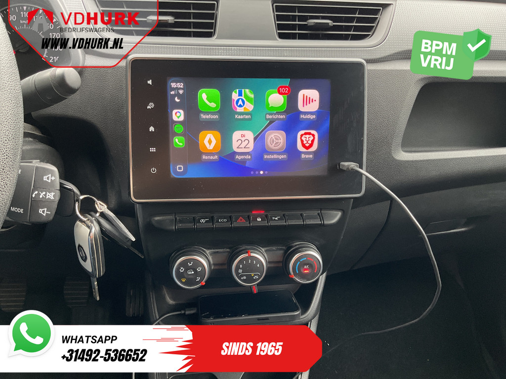 Renault Kangoo Bestelbus 1.5 dCi NL Auto/ Carplay/ Navi/ Airco/ Camera/ Cruise/ PDC/ DAB 14