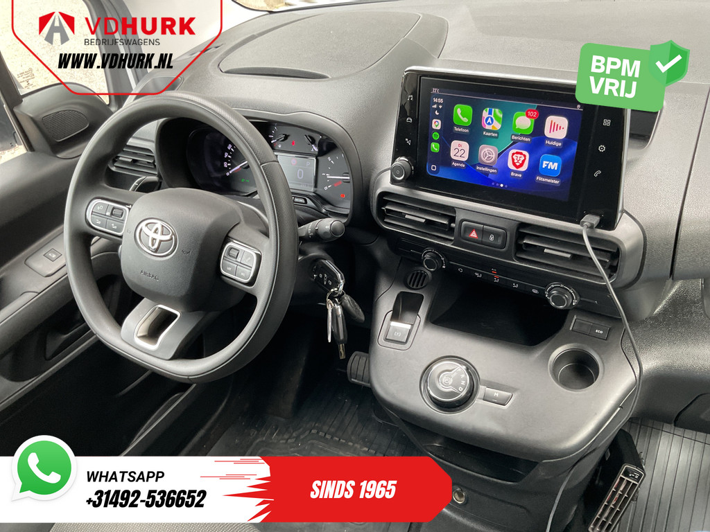 Toyota PROACE CITY Bestelbus 1.5 130 pk Aut. Carplay/ 3Pers./ Standkachel/ Airco/ Camera/ Cruise/ Dakdragers/ PDC/ Trekhaak 11