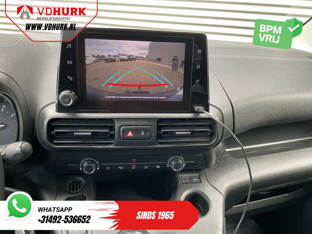 Toyota PROACE CITY Bestelbus 1.5 130 pk Aut. Carplay/ 3Pers./ Standkachel/ Airco/ Camera/ Cruise/ Dakdragers/ PDC/ Trekhaak 13