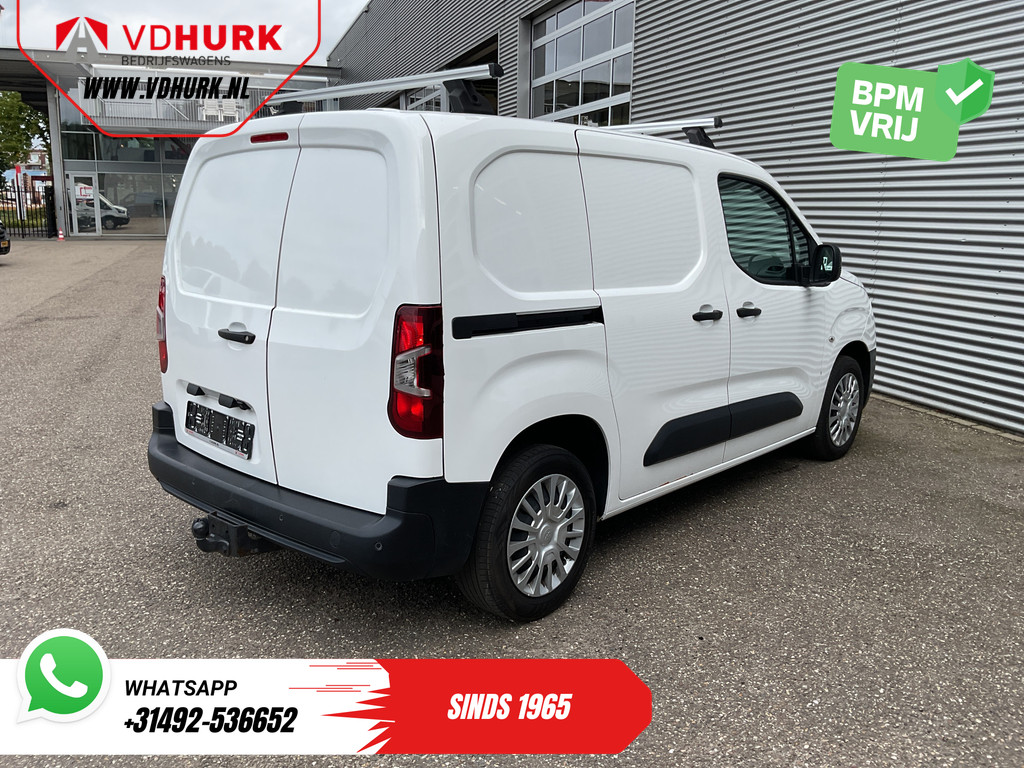 Toyota PROACE CITY Bestelbus 1.5 130 pk Aut. Carplay/ 3Pers./ Standkachel/ Airco/ Camera/ Cruise/ Dakdragers/ PDC/ Trekhaak 8