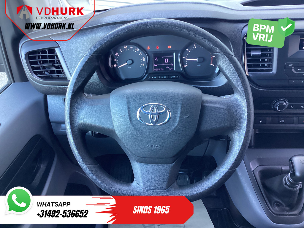 Toyota ProAce Worker Bestelbus 2.0 145 pk L3 2.5t Trekverm./ Cruise/ Trekhaak/ Airco/ DAB 11