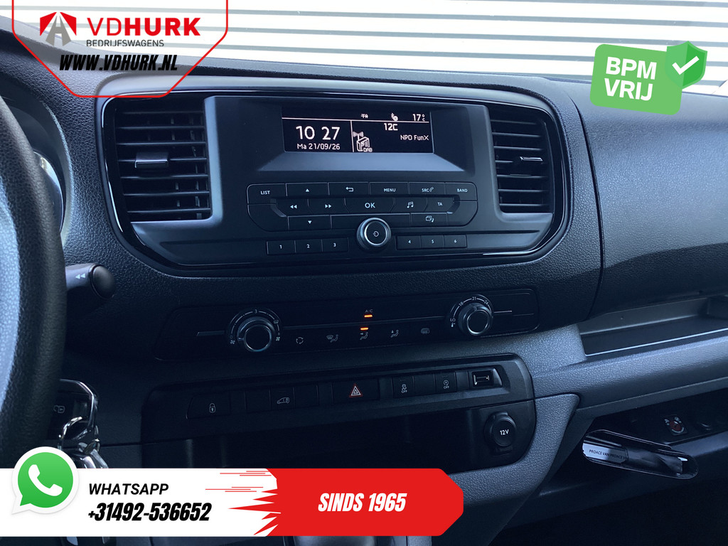 Toyota ProAce Worker Bestelbus 2.0 145 pk L3 2.5t Trekverm./ Cruise/ Trekhaak/ Airco/ DAB 12