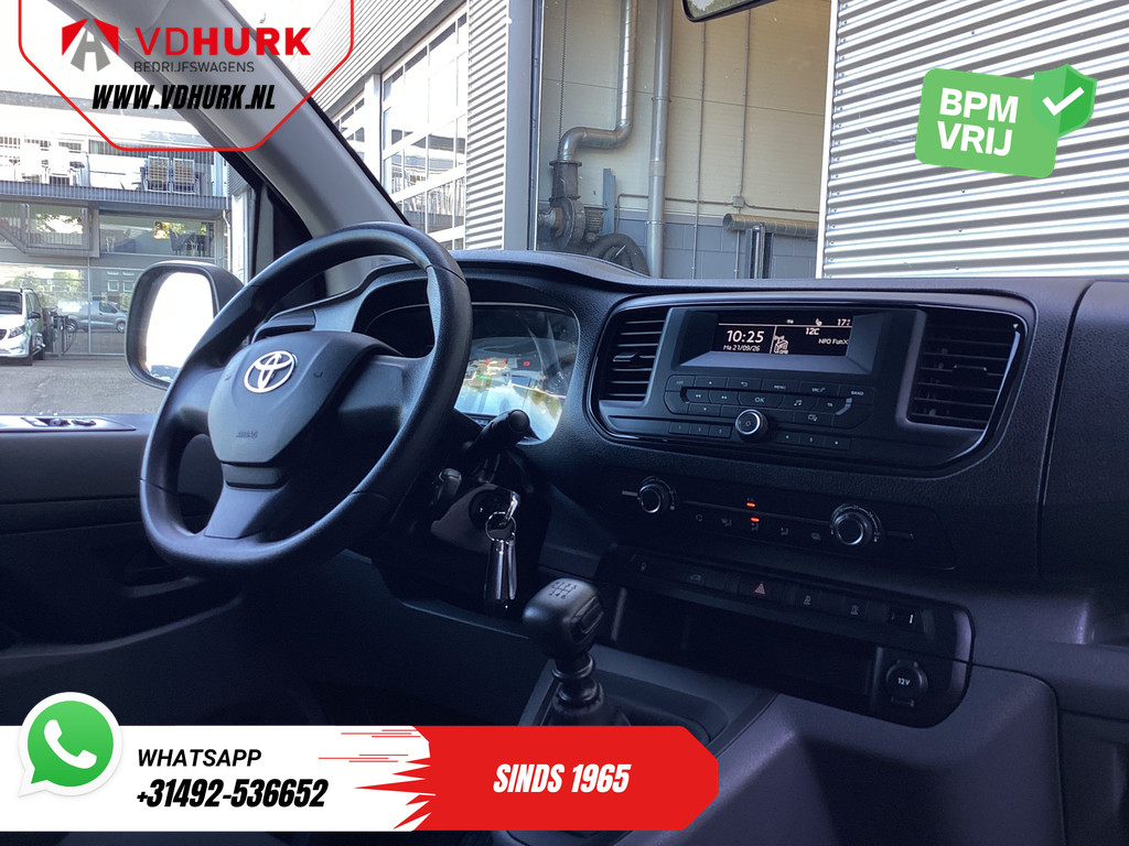 Toyota ProAce Worker Bestelbus 2.0 145 pk L3 2.5t Trekverm./ Cruise/ Trekhaak/ Airco/ DAB 2