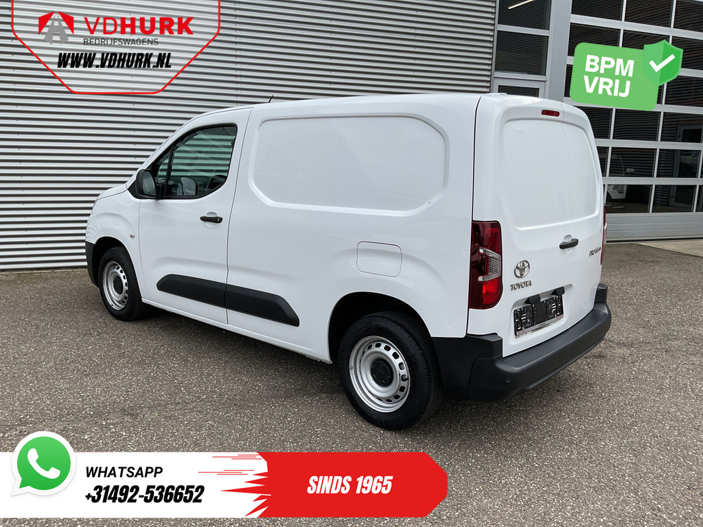 Toyota PROACE CITY Bestelbus 1.2 BENZINE Carplay/ Airco/ Cruise/ PDC 1