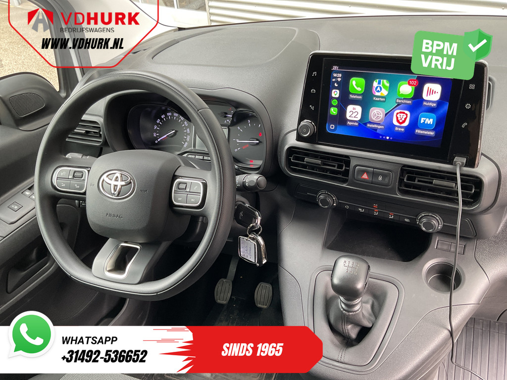 Toyota PROACE CITY Bestelbus 1.2 BENZINE Carplay/ Airco/ Cruise/ PDC 11