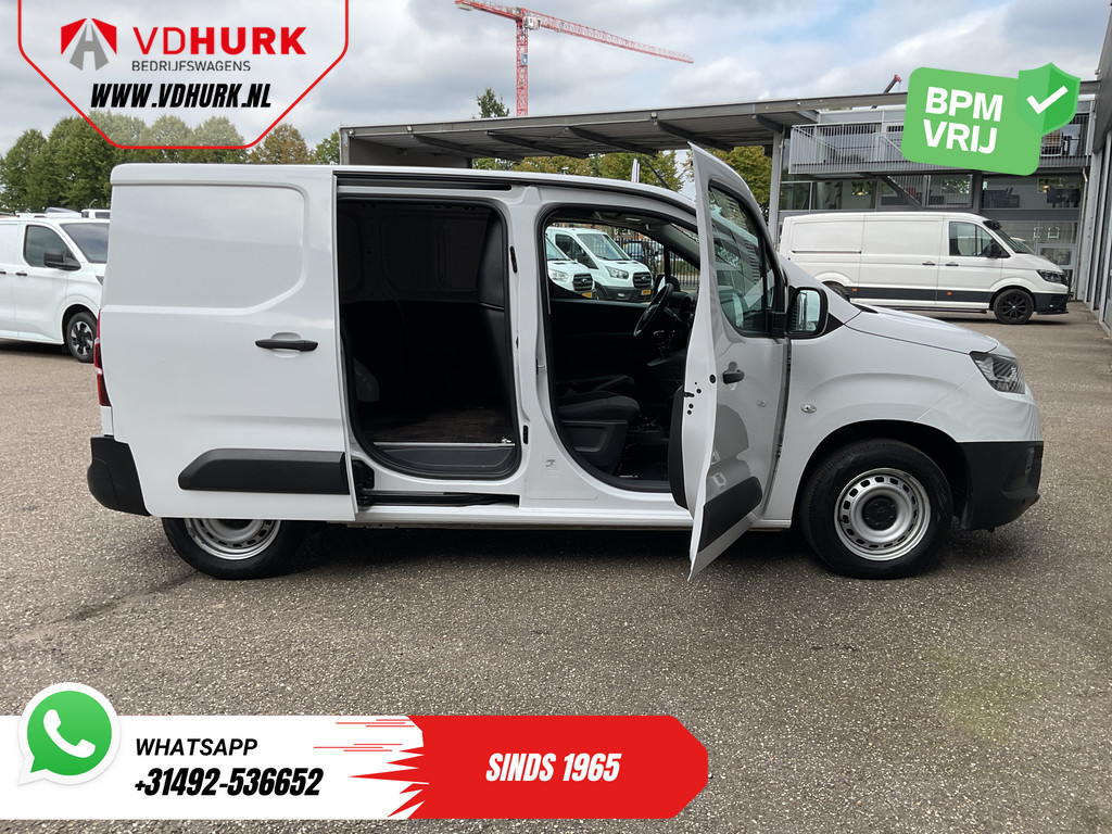 Toyota PROACE CITY Bestelbus 1.2 BENZINE Carplay/ Airco/ Cruise/ PDC 5