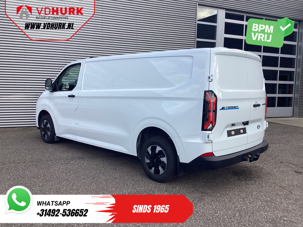 Ford E-Transit Custom Bestelbus L2 Trend 71 kWh 370 km WLTP LED/ 2.3t Trekverm./ Standkachel/ Stoelverw./ Carplay/ Camera/ PDC/ Climate/ Trekhaak 1