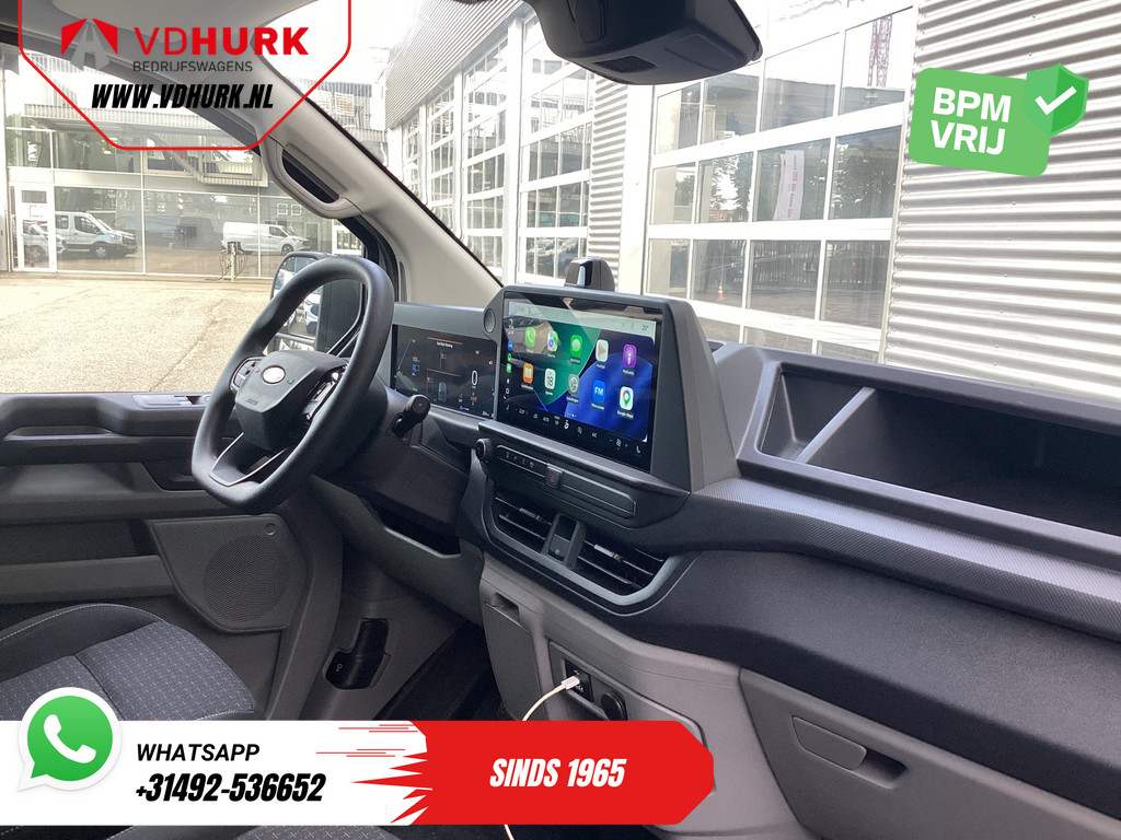 Ford E-Transit Custom Bestelbus L2 Trend 71 kWh 370 km WLTP LED/ 2.3t Trekverm./ Standkachel/ Stoelverw./ Carplay/ Camera/ PDC/ Climate/ Trekhaak 10