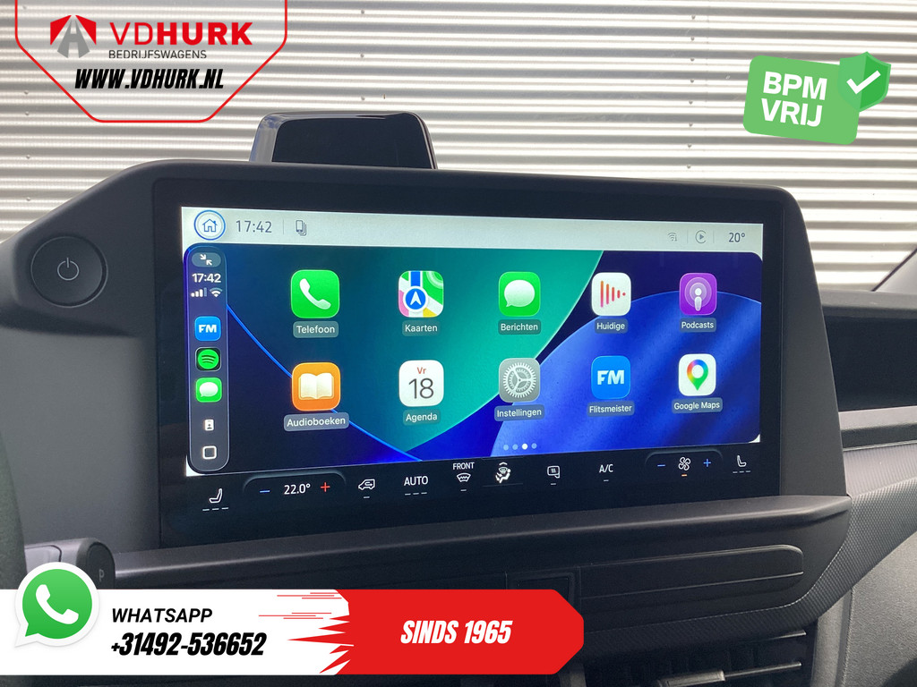 Ford E-Transit Custom Bestelbus L2 Trend 71 kWh 370 km WLTP LED/ 2.3t Trekverm./ Standkachel/ Stoelverw./ Carplay/ Camera/ PDC/ Climate/ Trekhaak 13