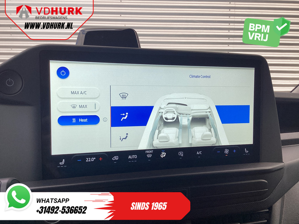 Ford E-Transit Custom Bestelbus L2 Trend 71 kWh 370 km WLTP LED/ 2.3t Trekverm./ Standkachel/ Stoelverw./ Carplay/ Camera/ PDC/ Climate/ Trekhaak 14