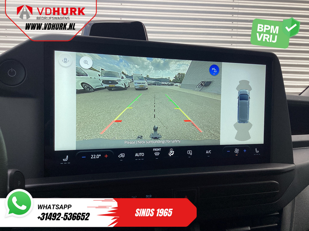 Ford E-Transit Custom Bestelbus L2 Trend 71 kWh 370 km WLTP LED/ 2.3t Trekverm./ Standkachel/ Stoelverw./ Carplay/ Camera/ PDC/ Climate/ Trekhaak 17