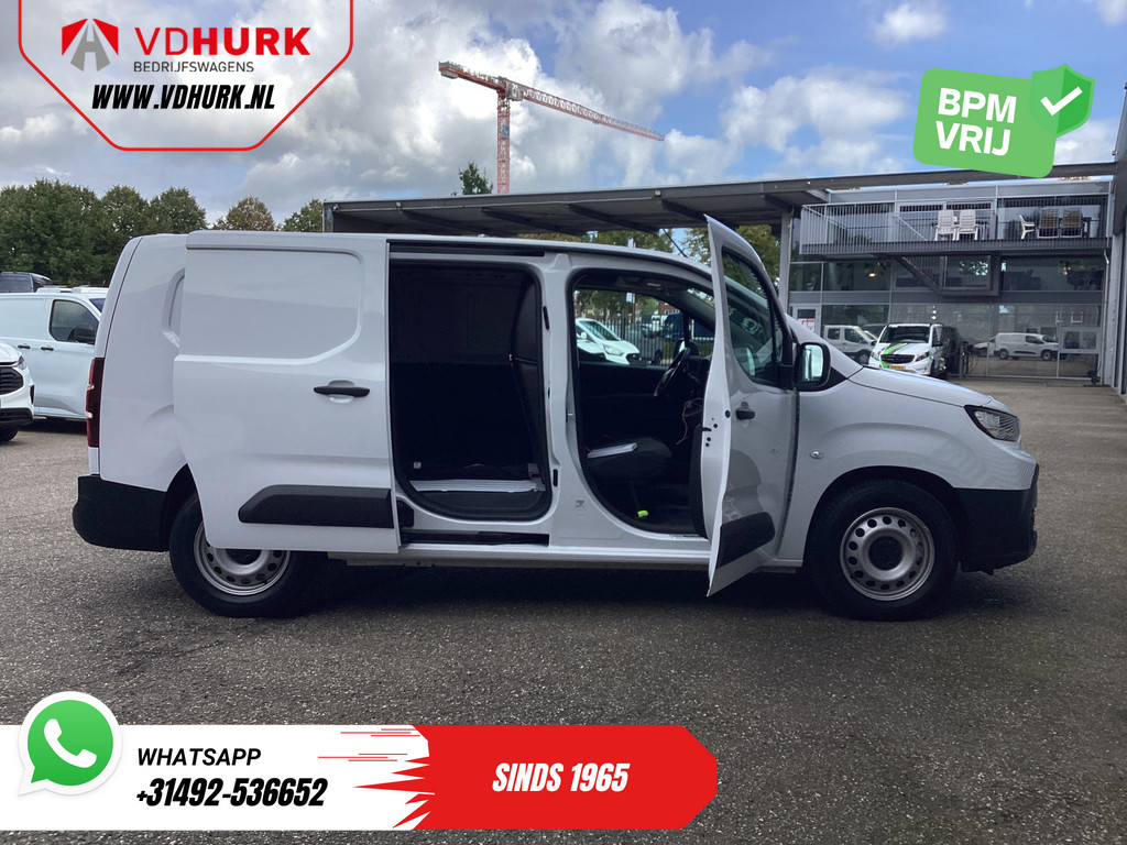 Toyota e-Proace City Bestelbus 50 kWh 320 km WLTP L2 3Pers./ LED/ Standkachel/ Stoelverw./ Stuurverw./ Carplay/ Camera/ PDC/ Cruise/ Airco 5