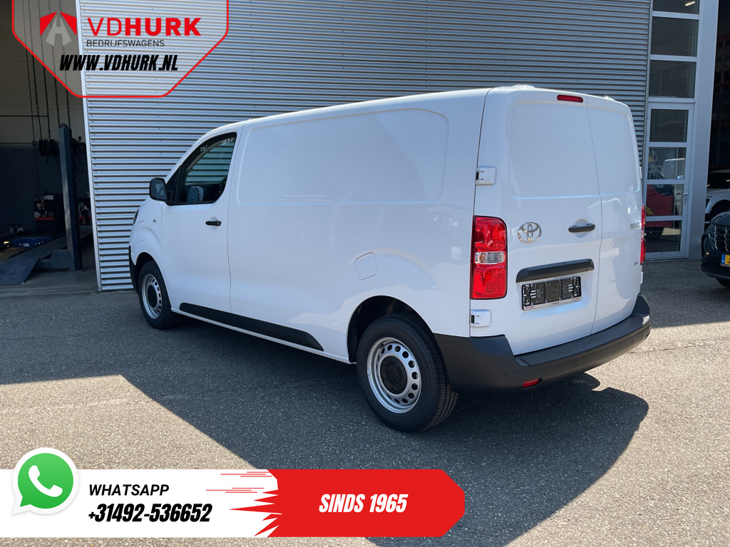 Toyota e-ProAce Worker Bestelbus 50 kWh 230 km WLTP Adapt.Cruise/ Snellader/ Standkachel/ Stuurverw./ Carplay/ Airco/ Camera/ PDC 1
