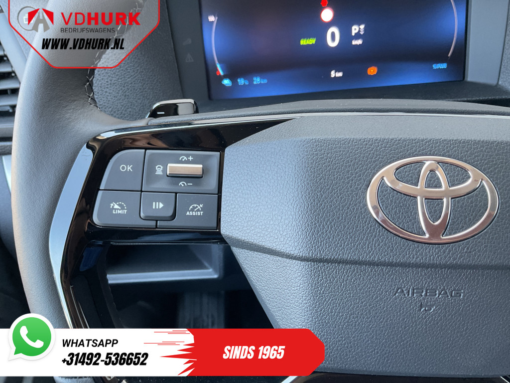 Toyota e-ProAce Worker Bestelbus 50 kWh 230 km WLTP Adapt.Cruise/ Snellader/ Standkachel/ Stuurverw./ Carplay/ Airco/ Camera/ PDC 13