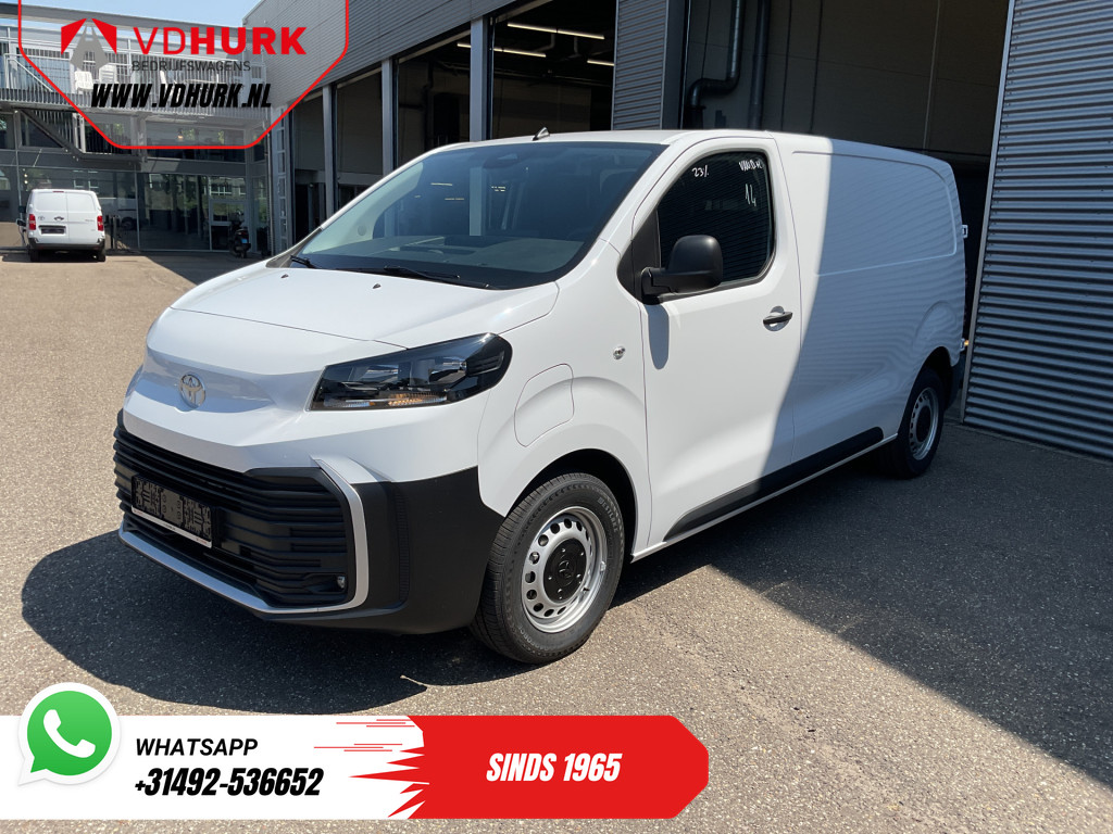Toyota e-ProAce Worker Bestelbus 50 kWh 230 km WLTP Adapt.Cruise/ Snellader/ Standkachel/ Stuurverw./ Carplay/ Airco/ Camera/ PDC 7