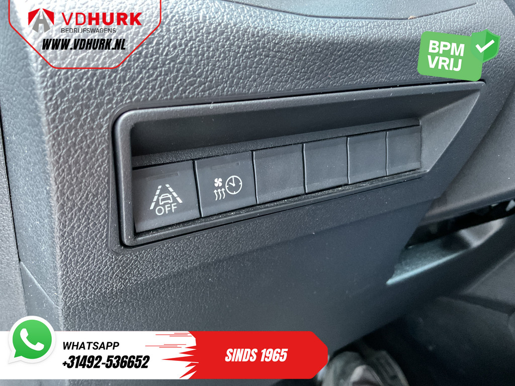 Toyota e-ProAce City 50 kWh 320 km WLTP L2 3Pers./ LED/ Standkachel/ Snellader/ 2x Schuifdeur/ Airco/ Cruise/ PDC/ DAB Bestelbus  14