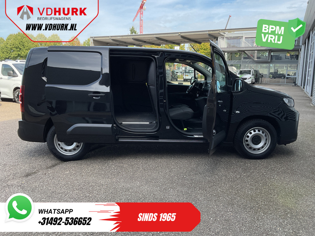 Toyota e-ProAce City 50 kWh 320 km WLTP L2 3Pers./ LED/ Standkachel/ Snellader/ 2x Schuifdeur/ Airco/ Cruise/ PDC/ DAB Bestelbus  4