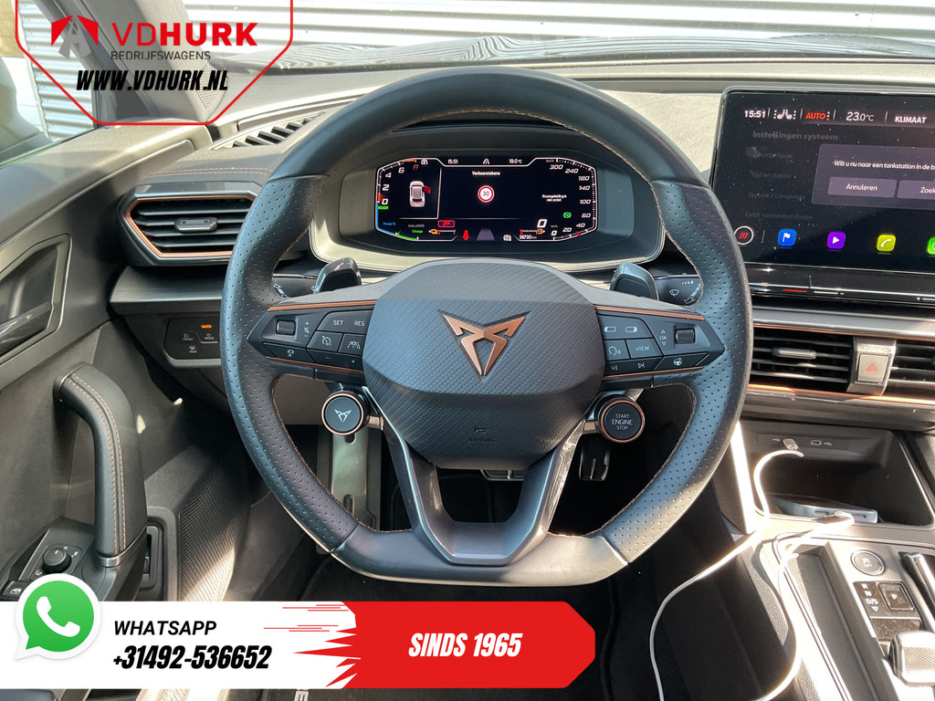 CUPRA Formentor SUV 1.4 e-Hybrid 245 pk VZ Tribe Edition Elek.klep/ Memory/ Standkachel/ Stoelverw./ Carplay/ Adapt.Cruise/ 360.camera/ Climate/ PDC 14