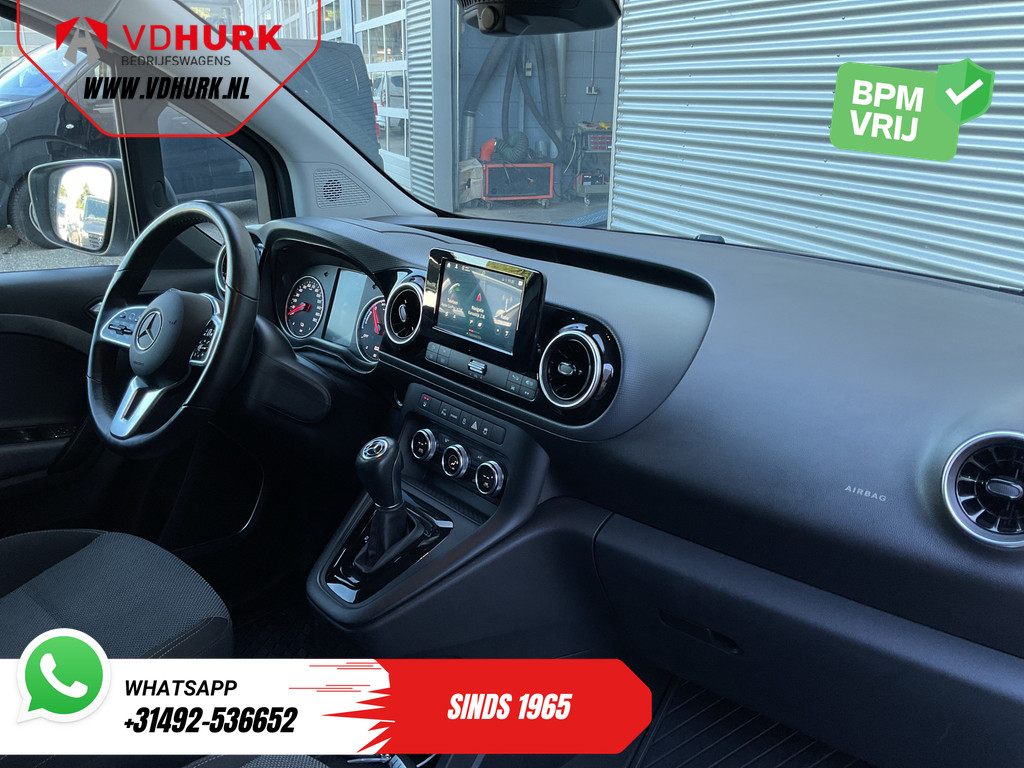 Mercedes-Benz eCitan Bestelbus 112 Pro L2 51 kWh 280 WLTP LED/ Snellader/ 3pers./ Stoelverw./ Stuurverw./ Carplay/ Navi/ Camera/ Climate/ Cruise 2