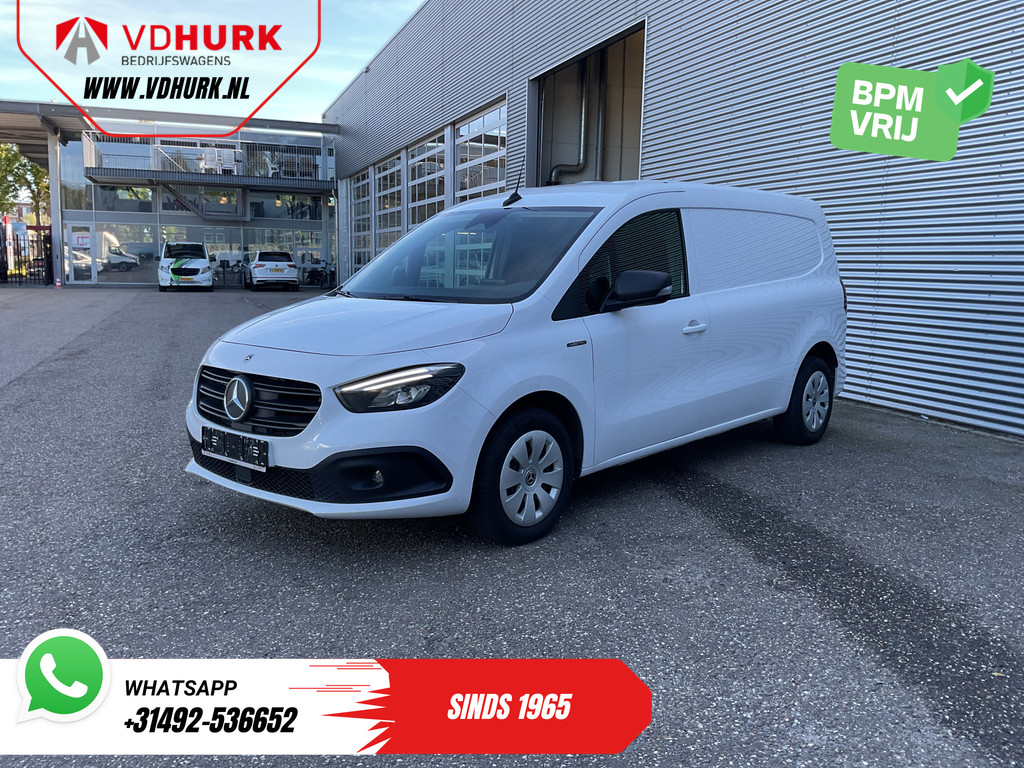 Mercedes-Benz eCitan Bestelbus 112 Pro L2 51 kWh 280 WLTP LED/ Snellader/ 3pers./ Stoelverw./ Stuurverw./ Carplay/ Navi/ Camera/ Climate/ Cruise 8