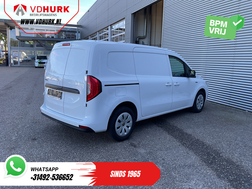 Mercedes-Benz eCitan Bestelbus 112 Pro L2 51 kWh 280 WLTP LED/ Snellader/ 3pers./ Stoelverw./ Stuurverw./ Carplay/ Navi/ Camera/ Climate/ Cruise 9