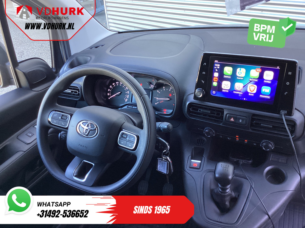 Toyota PROACE CITY Bestelbus 1.5 130 pk L2 Carplay/ 3Pers./ Cruise/ Airco/ PDC 11