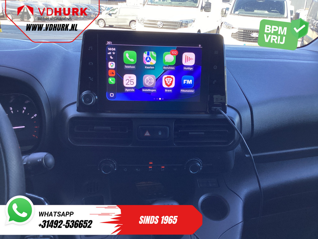 Toyota PROACE CITY Bestelbus 1.5 130 pk L2 Carplay/ 3Pers./ Cruise/ Airco/ PDC 12