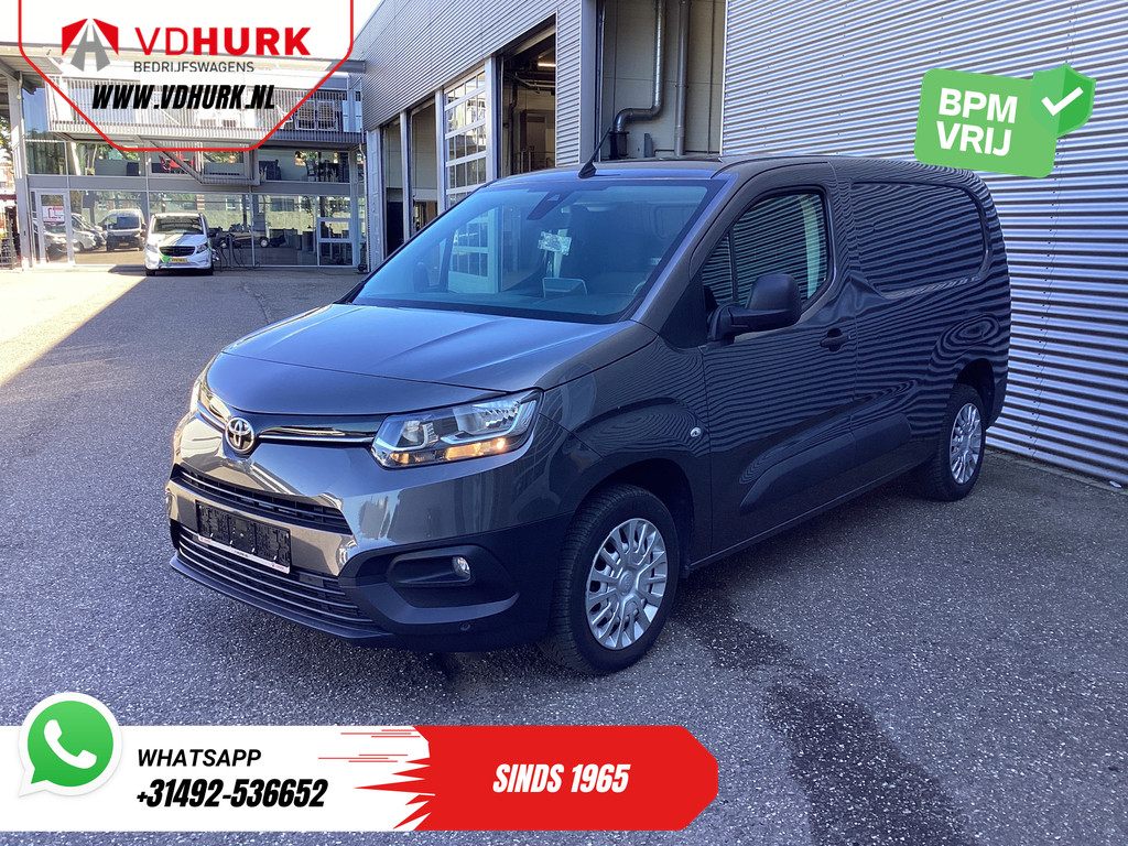 Toyota PROACE CITY Bestelbus 1.5 130 pk L2 Carplay/ 3Pers./ Cruise/ Airco/ PDC 7